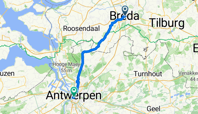 EU 07 _ Breda - Antwerpen _ 62 km