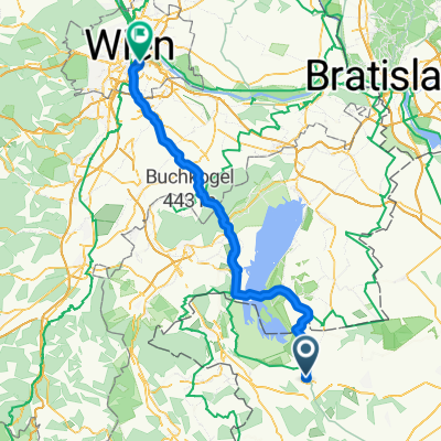 Fertőszentm.-komp-Bécs