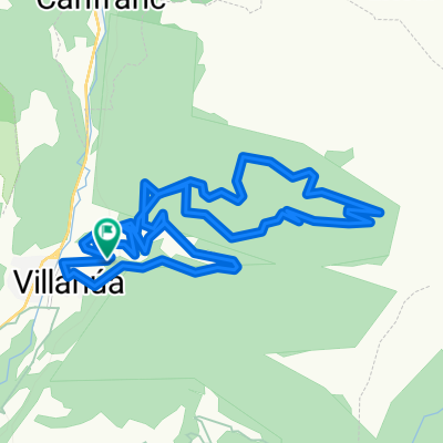 Dos trialeras Villanua