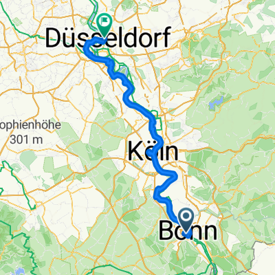 Bonn - Düsseldorf