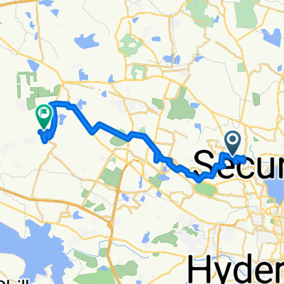 Vengal Rao Nagar Road to Huda Cyber Enclave Main Road