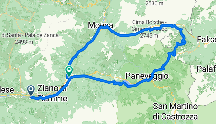 Da Castello-Molina di Fiemme a Predazzo