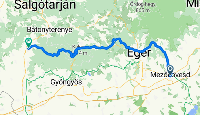 From Mezokövesd to Pásztó