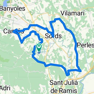 Route in Palol de Revardit