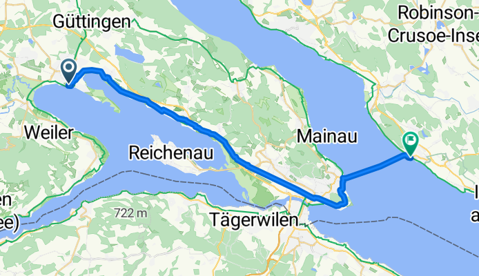 Von Radolfzell am Bodensee bis Konstanz
