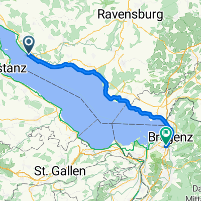 Von Meersburg bis Lauterach