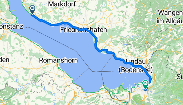 Von Meersburg bis Lauterach