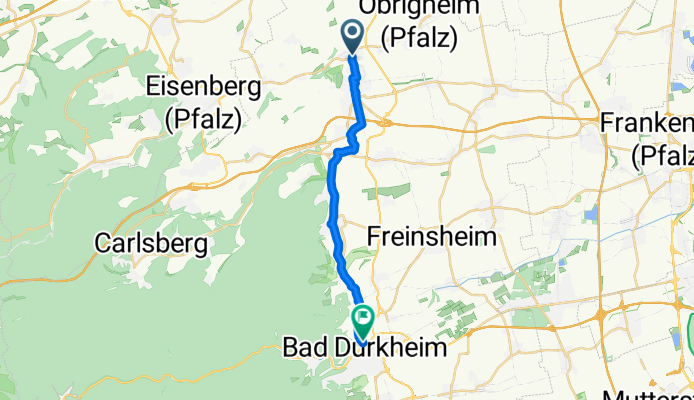 Am Graben, Grünstadt nach St-Michaels-Allee, Bad Dürkheim