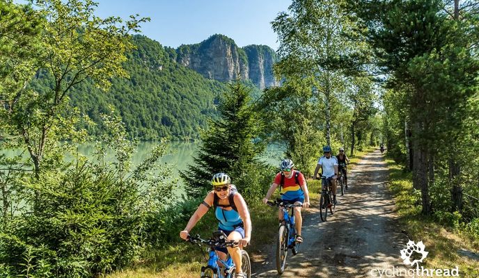 Photo 1 of the Bikemap route "Drava Cycle Route - Toblach to Aich/Dob"