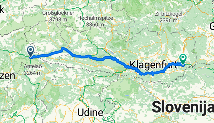 Drava Cycle Route - Toblach to Aich/Dob