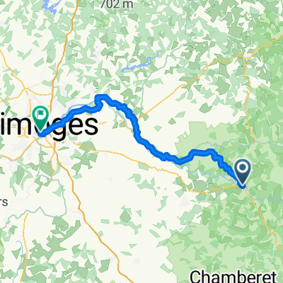 From Eymoutiers to Limoges