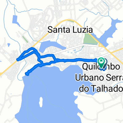 Rua da Cajarana, Santa Luzia a Rua da Cajarana, Santa Luzia