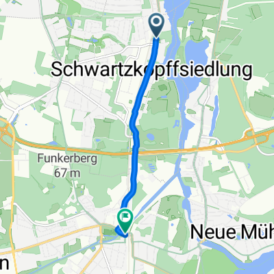 Friedrich-Engels-Straße, Wildau nach Bahnhofsvorplatz, Königs Wusterhausen
