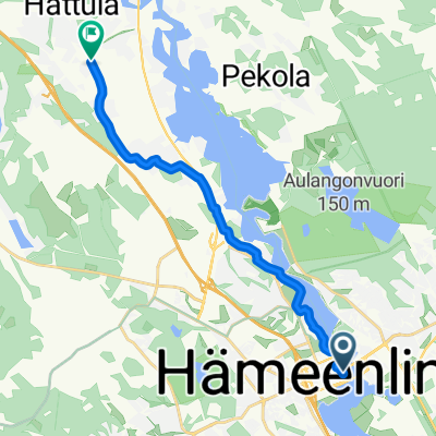 Arvi Kariston katu, Hämeenlinna do Tallitie, Parola