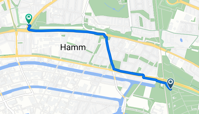 53.548, 10.071 nach 53.556, 10.043