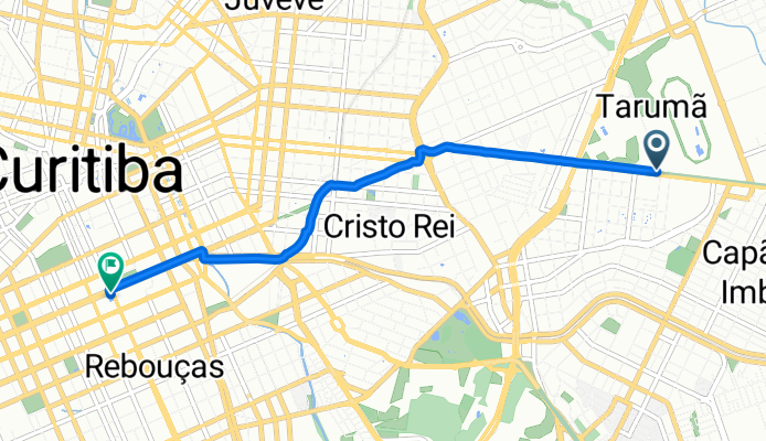 De Rua Dino Bertoldi a Avenida Silva Jardim