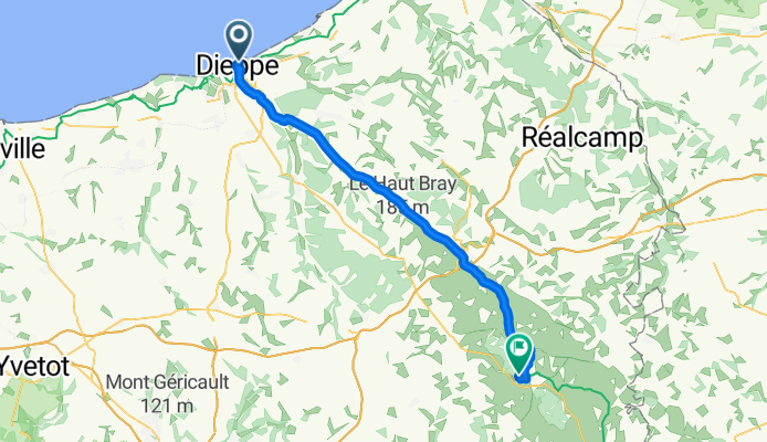 Ruelle Beauregard nach Avenue des Bouleaux