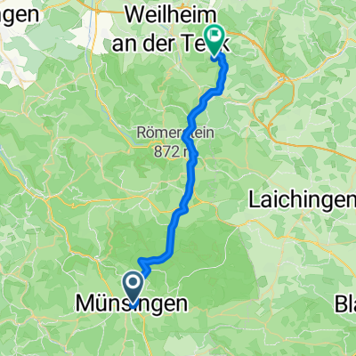 Von Münsingen nach Häringen