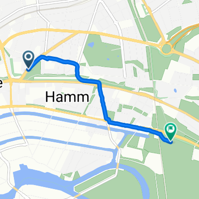 Sievekingdamm, Hamburg nach Hamburg-Mitte, Hamburg