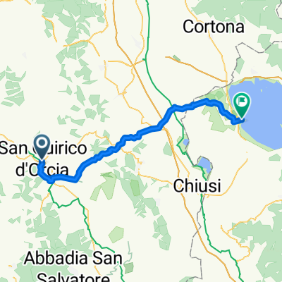 Da Piazza Guglielmo Marconi a Via G. Carducci