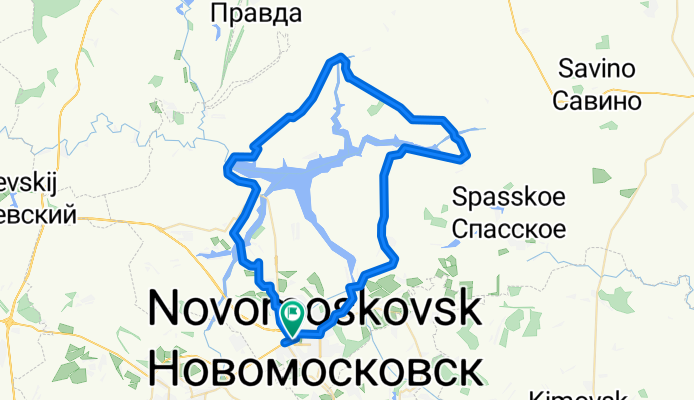 улица Мира, Новомосковск до Зелёная улица, Новомосковск
