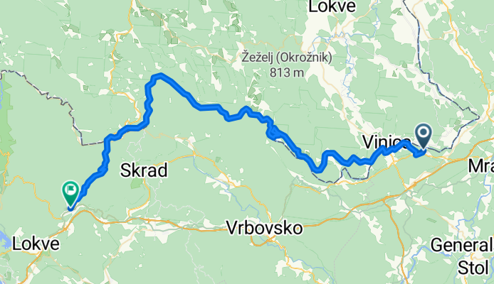 From Bosiljevo to Delnice