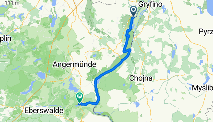 Von Gartz nach Oderberg