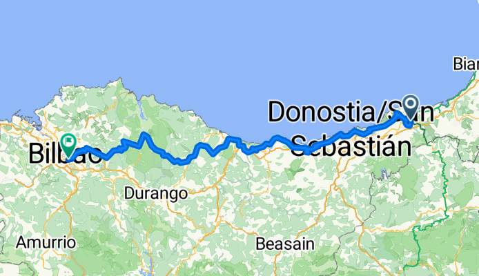 (ES) Camino Del Norte (Hendaye/Irun - Bilbao)