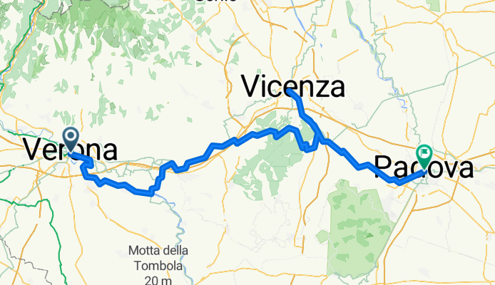 Verona-Soave-Colli Berici-Vicenza-Padua
