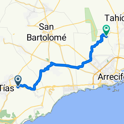 Camino Lugar de Abajo to Lugar Diseminado Tahiche