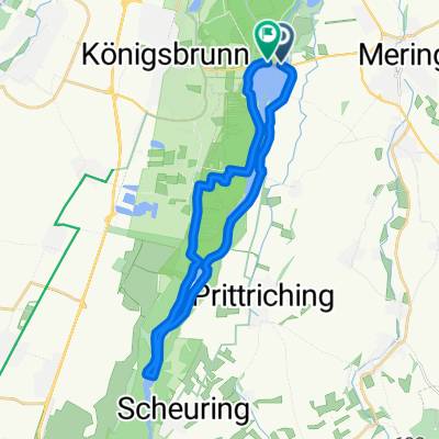 Route zu Wassersportcenter Mandichosee