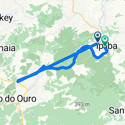 De Rua Francisco Gomes de Souza a Estrada do Cordeiro