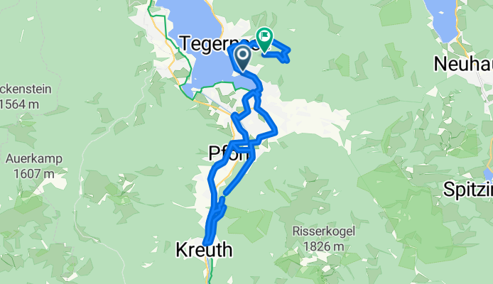 Seestraße nach Straße Ohne Straßennamen