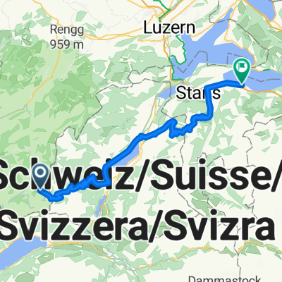 Route zu Seerausch