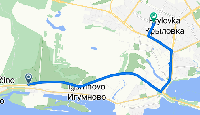Территория Волга Снт, Казань до улица Батыршина, Казань