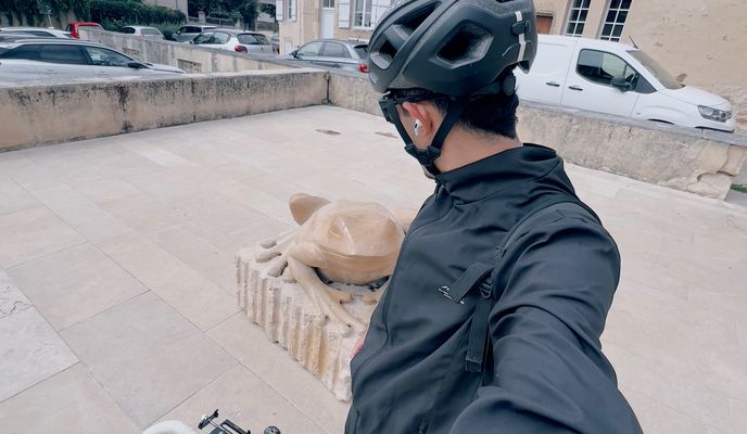 Photo 1 of the Bikemap route "Joigny —— Avallon"