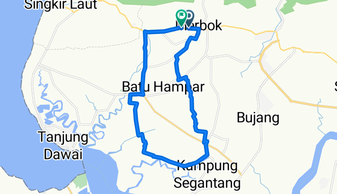 Route 1 Tanjung Dawai