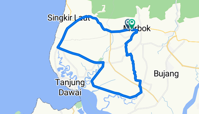 Route 3 Tanjung Dawai Merbok