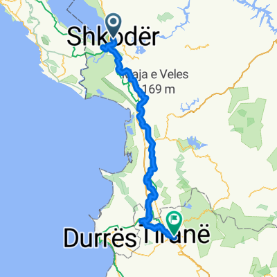 Ruta a Sheshi Skënderbej