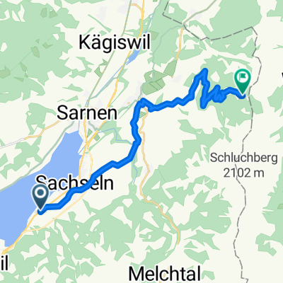Route zu Ächerlipass