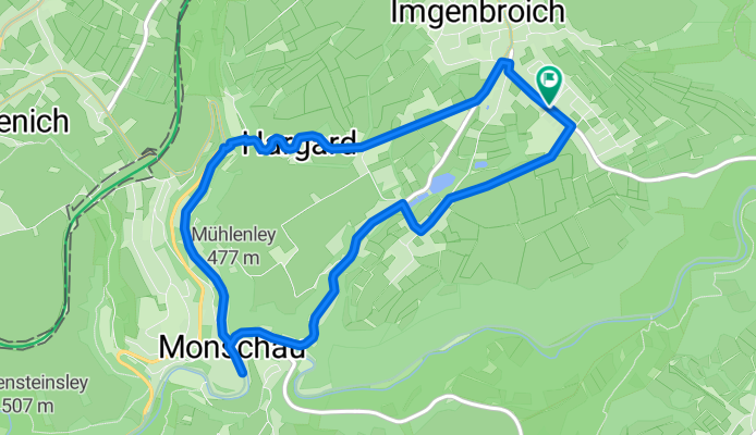 Grünentalstraße nach Grünentalstraße