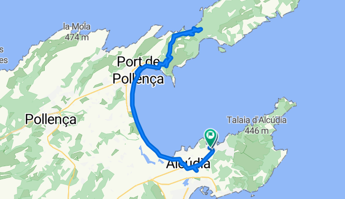 Camí Vell de la Victòria nach Camí Vell de la Victòria