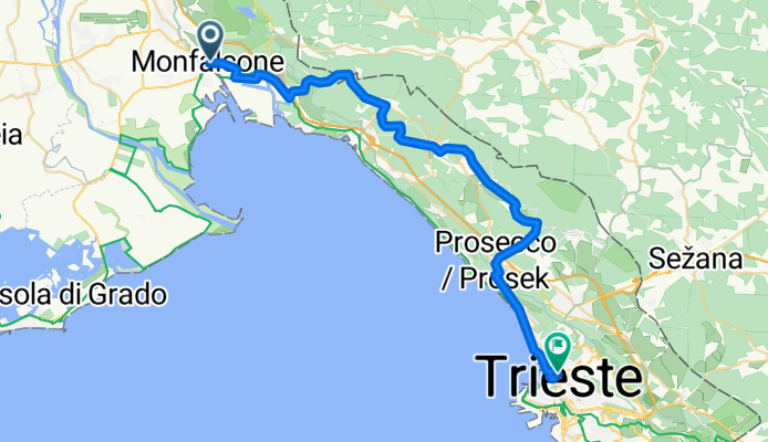 Monfalcone - Triest