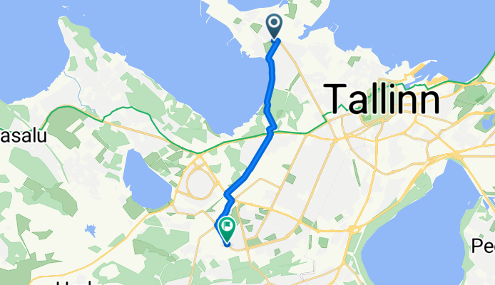 Route in Tallinn