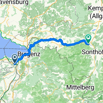 St. Margrethen SG - Burgberg im Allgäu