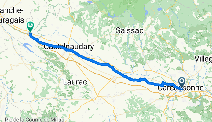 Carcassonne - Avignonet-Lauragais