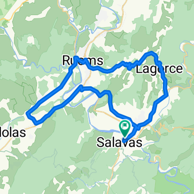 Biketour Lagorce-Ruoms-La Gare