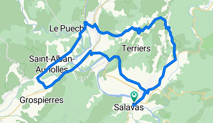 Biketour Lagorce-Ruoms-La Gare