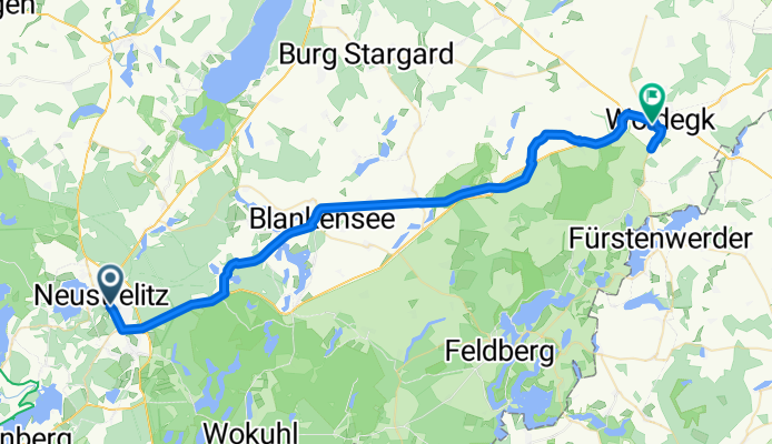 Neustrelitz - Pasewalk