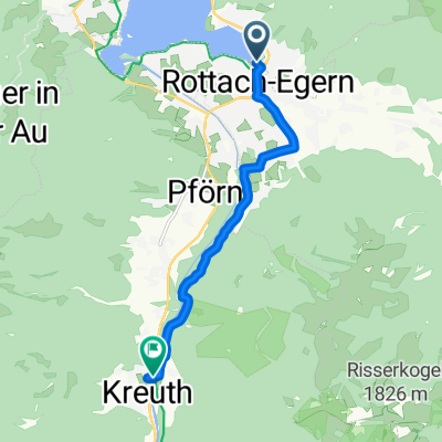 Ruhige Route